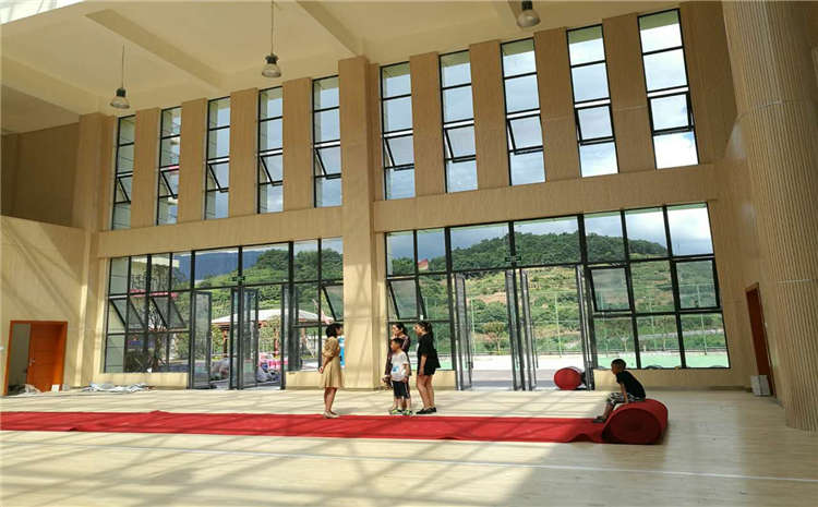 柞木籃球木地板施工技術