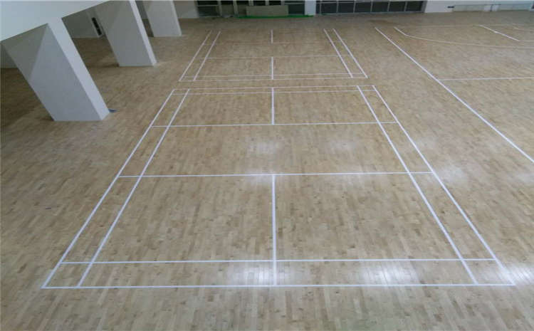 指接板羽毛球館木地板批發**