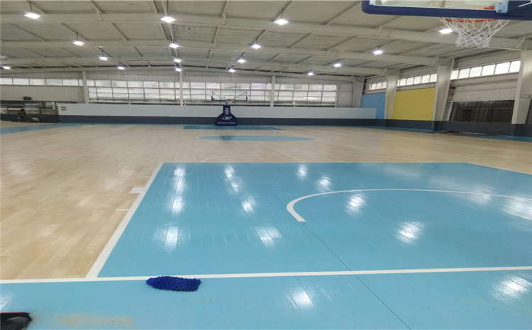 橡膠木實木運動地板生產廠家