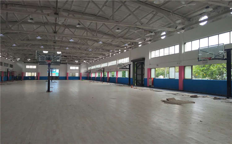 松木舞臺木地板主輔龍骨結構