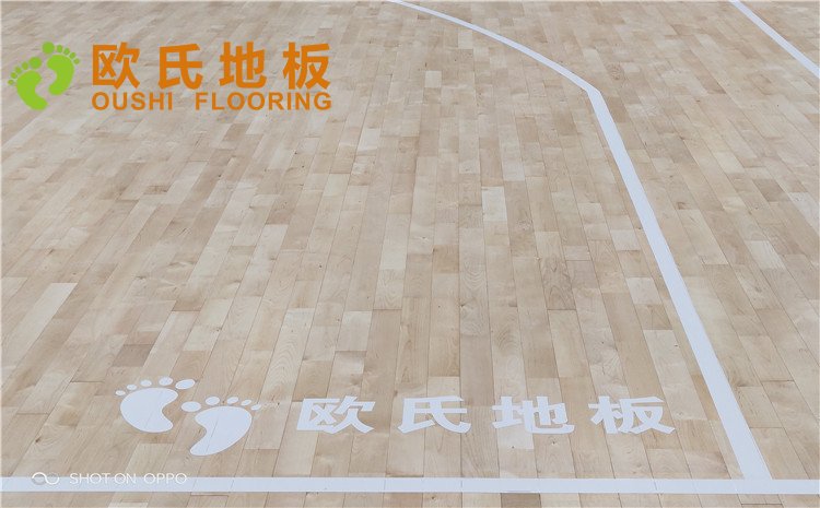 西寧市世紀職業技術學?；@球訓練館木地板圖片