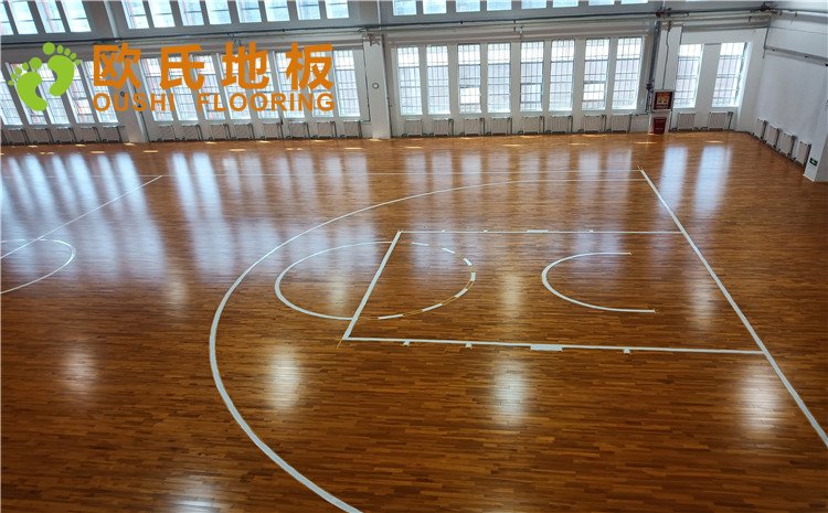 烏魯木齊市烏蘇市南區(qū)第二中學體育館木地板項目——歐氏實木運動地板